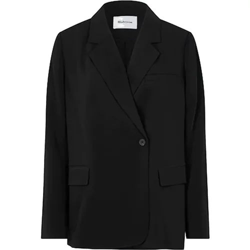 Schwarze Blazer , Damen, Größe: XS - Modström - Modalova