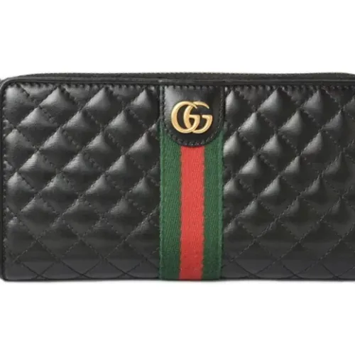 Pre-owned Leder portemonnaies - Gucci Vintage - Modalova