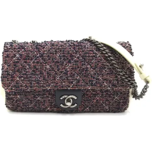 Pre-owned Canvas crossbody-bags , female, Sizes: ONE SIZE - Chanel Vintage - Modalova