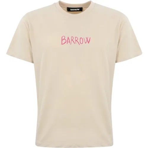 Teddy Sketch Oversized Baumwoll T-shirt,Bedrucktes Hemd - Barrow - Modalova