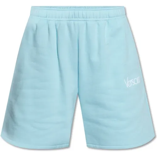 Shorts mit Logo Versace - Versace - Modalova