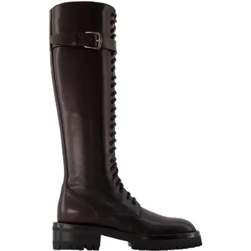 Leder boots Ann Demeulemeester - Ann Demeulemeester - Modalova