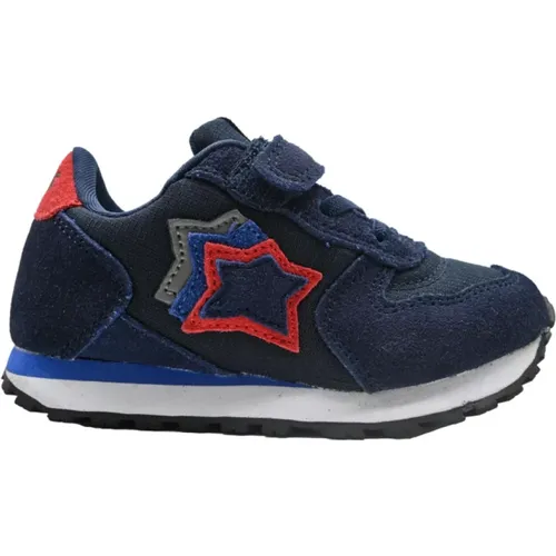 BEN Navy Rosso Sneakers - atlantic stars - Modalova
