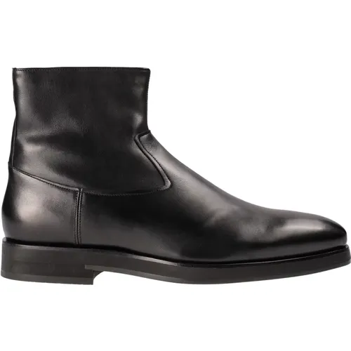 Leather Ankle Boots , female, Sizes: 10 UK - Santoni - Modalova