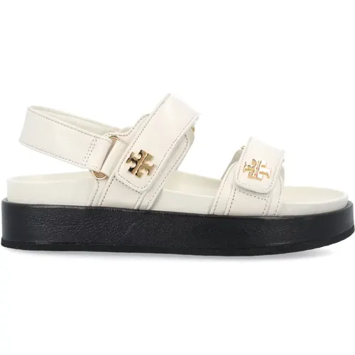 Ivory Geschlossene Flache Sandalen Kira Aw24 , Damen, Größe: 37 1/2 EU - TORY BURCH - Modalova