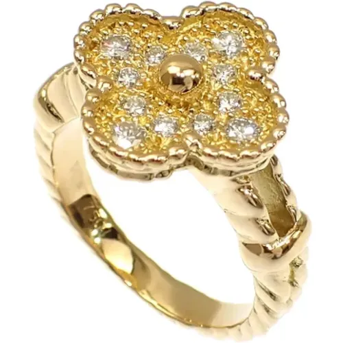 Pre-owned Gold rings , female, Sizes: ONE SIZE - Van Cleef & Arpels Pre-owned - Modalova