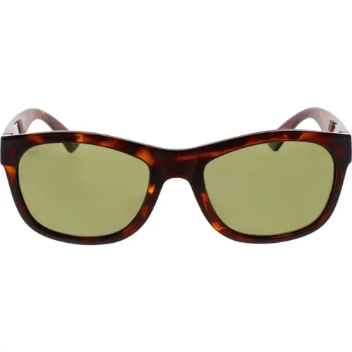 Classic Tortoise Sunglasses with Polarized Lenses , unisex, Sizes: 56 MM - Serengeti - Modalova