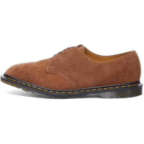 Archie II Repello Calf Suede Shoes , male, Sizes: 7 UK, 8 UK, 11 UK, 10 UK - Dr. Martens - Modalova