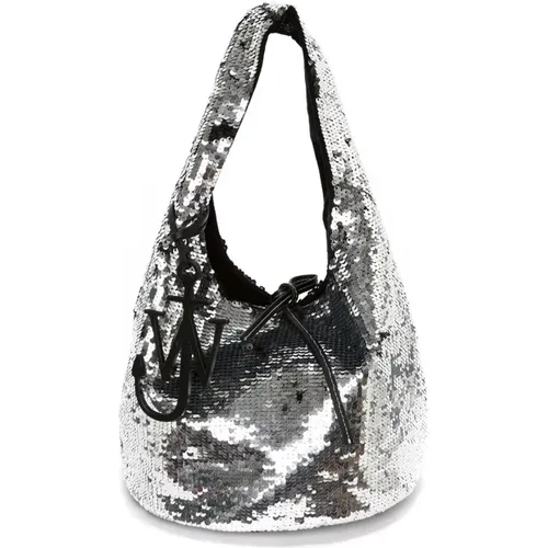 Sequin Shopper Bag , female, Sizes: ONE SIZE - JW Anderson - Modalova