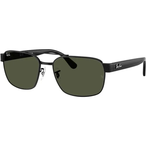 Rb3751 Sunglasses with Green Lenses , unisex, Sizes: 61 MM - Ray-Ban - Modalova