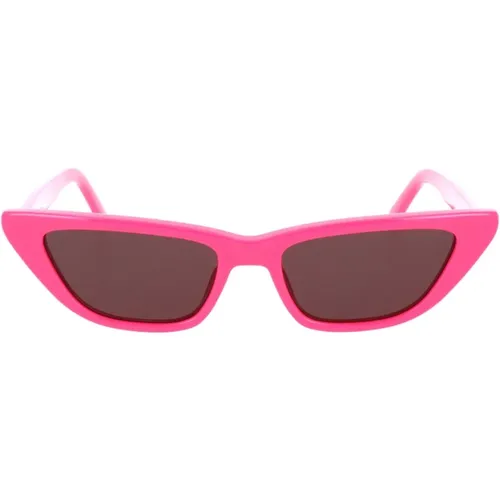 Bold Cat-Eye Sunglasses , unisex, Sizes: 53 MM - Ambush - Modalova