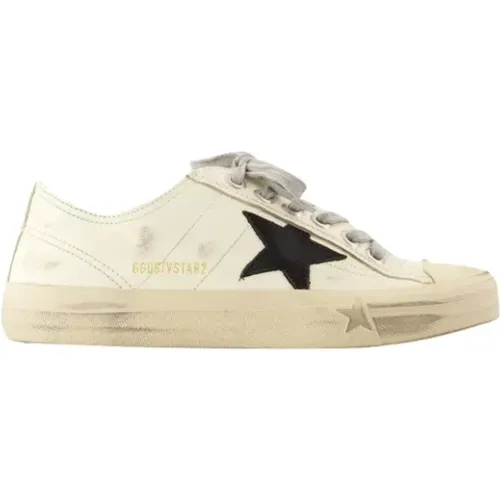 Leder sneakers , Damen, Größe: 40 EU - Golden Goose - Modalova