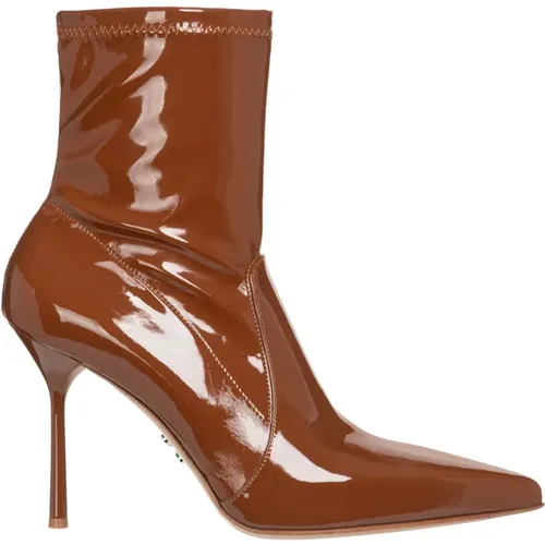 High Heel Boots, Solid Color , female, Sizes: 4 UK, 8 UK - Sergio Levantesi - Modalova