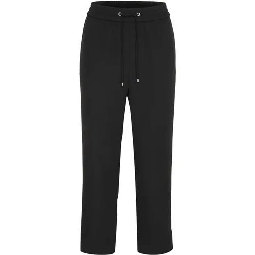 Schwarze Hose mit Elastischem Bund Teishaiw , Damen, Größe: XS - InWear - Modalova