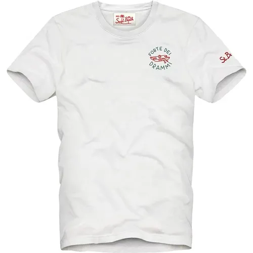T-shirts and Polos , male, Sizes: L, M, S, 2XL - MC2 Saint Barth - Modalova