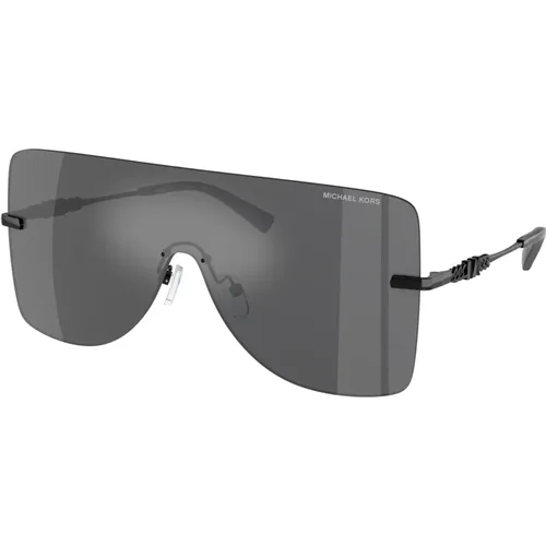 Sonnenbrille Mk1148 Schwarz/Grau , unisex, Größe: 38 MM - Michael Kors - Modalova