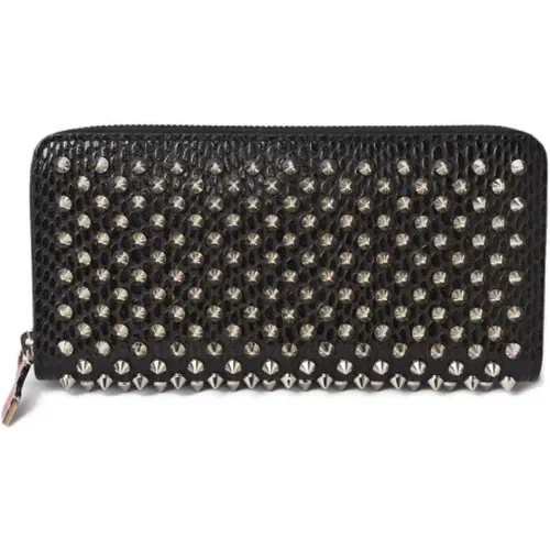 Pre-owned Leather wallets , female, Sizes: ONE SIZE - Christian Louboutin Pre-owned - Modalova