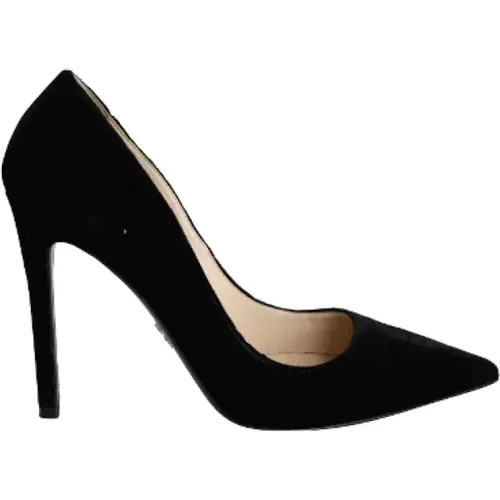Pre-owned Samt heels , Damen, Größe: 37 EU - Prada Vintage - Modalova