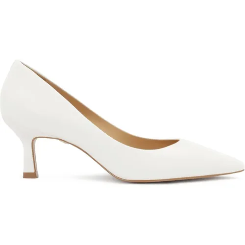 Weiße niedrig-ferse pumps aus der Hochzeitskollektion , Damen, Größe: 38 1/2 EU - Kazar - Modalova