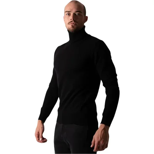 Cashmere Turtleneck , male, Sizes: L, 2XL - Daniele Fiesoli - Modalova