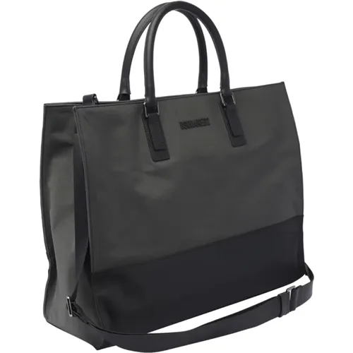 Logo Handbag Shopping Bag , female, Sizes: ONE SIZE - Dsquared2 - Modalova