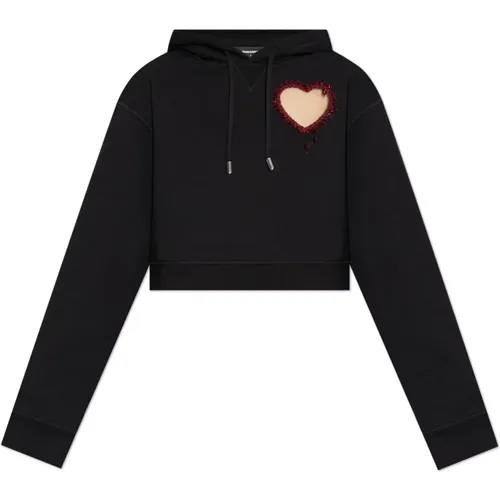 Kapuzenpullover , Damen, Größe: S - Dsquared2 - Modalova