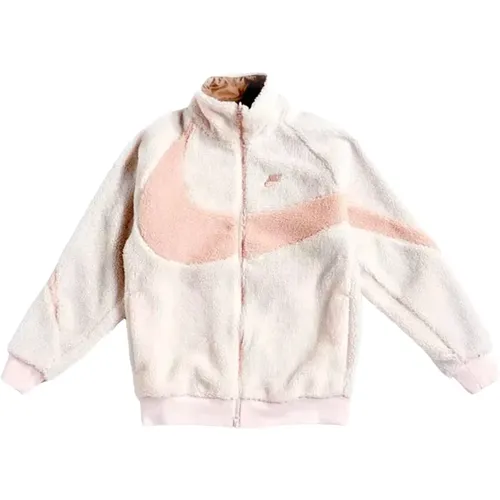 Reversible Boa Jacket Limited Edition , female, Sizes: S, L, XL, M, 2XL - Nike - Modalova