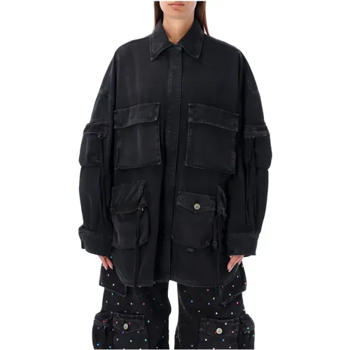 Fern Coat Outerwear , female, Sizes: 2XS - The Attico - Modalova