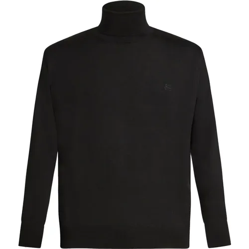 Wool Sweater with Turtleneck , male, Sizes: M, XL, L, S - ETRO - Modalova