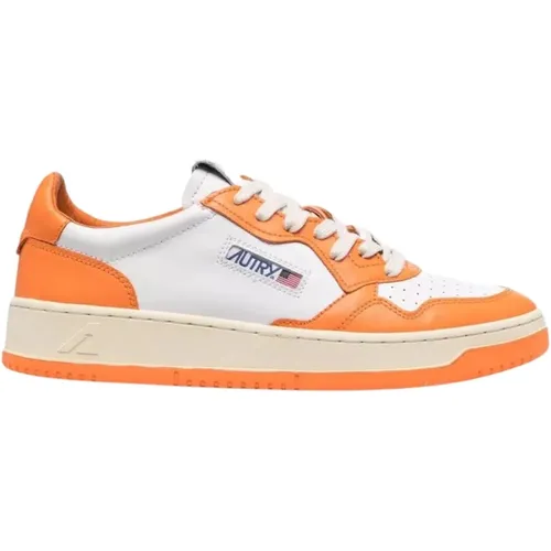 Orange Sneakers Ss24 , Herren, Größe: 44 EU - Autry - Modalova