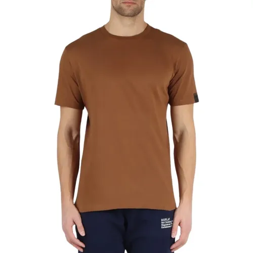 Herren Logo T-Shirt Replay - Replay - Modalova