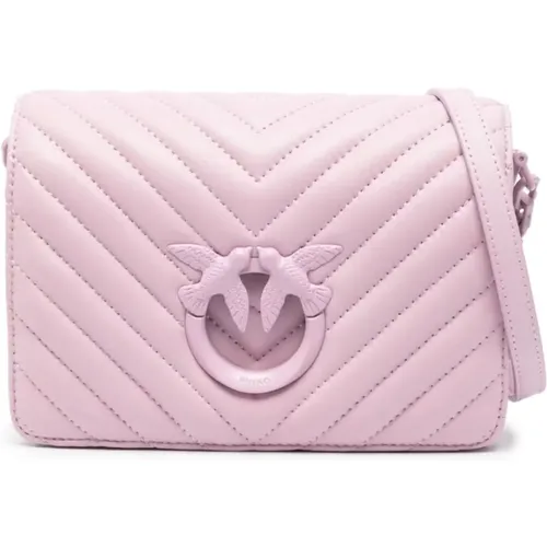 Bags.. Lilac , female, Sizes: ONE SIZE - pinko - Modalova