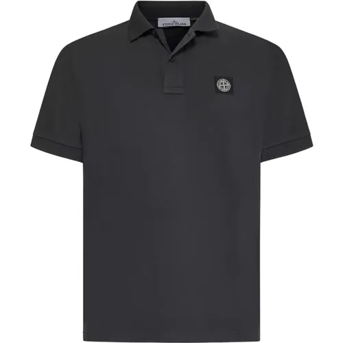 Grey T-shirts and Polos , male, Sizes: M, 2XL - Stone Island - Modalova