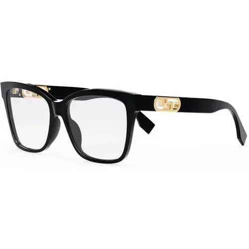 Gläser,Schwarze Ss23 Damen Optische Brillen - Fendi - Modalova