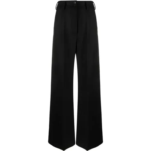 Virgin Wool Palazzo Pants , female, Sizes: 2XS - ETRO - Modalova