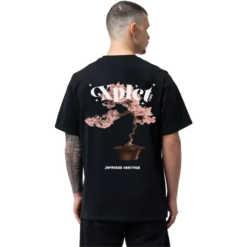 Bonsai T-Shirt Men , male, Sizes: L, M, XL, S - Xplct Studios - Modalova