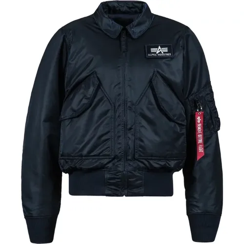 Jackets , male, Sizes: L - alpha industries - Modalova