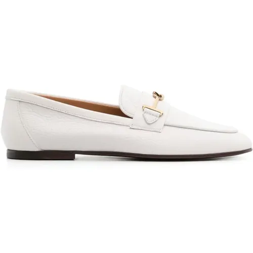 Leather Loafers Elegant Slip-On Shoes , female, Sizes: 3 UK, 7 UK, 4 1/2 UK, 3 1/2 UK - TOD'S - Modalova