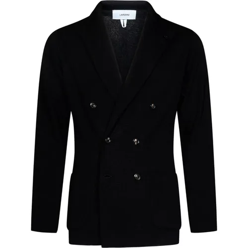 Wool Double-Breasted Jacket , male, Sizes: S, XL, 2XL - Lardini - Modalova
