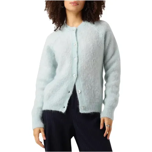 Blaue Cardigan Loren Stilvolle Garderoben Ergänzung , Damen, Größe: XL - NUKUS - Modalova