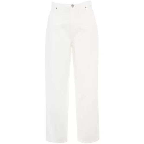 Momfit Jeans with Pockets , female, Sizes: W26, W27 - Gaëlle Paris - Modalova