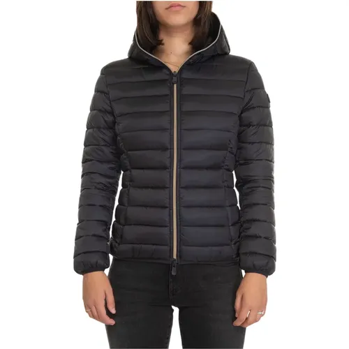Quilted Hooded Jacket , female, Sizes: 4XL - Save The Duck - Modalova