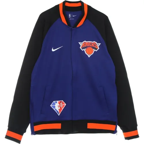 New York Knicks Basketballjacke Showtime , Herren, Größe: L - Nike - Modalova