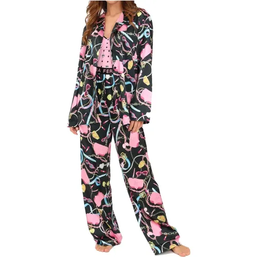 Printed Pajamas Set , female, Sizes: S, XS - Chiara Ferragni Collection - Modalova