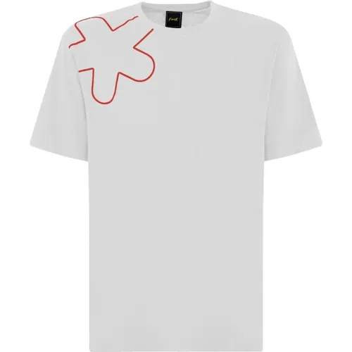 Weißes Baumwoll-Logo T-Shirt F**k - F**k - Modalova