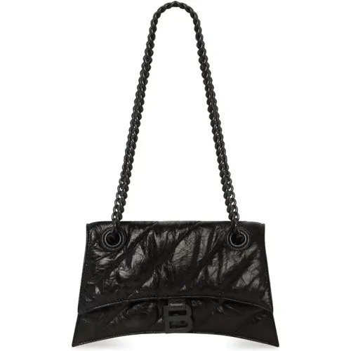 Crush Chain Bag , female, Sizes: ONE SIZE - Balenciaga - Modalova
