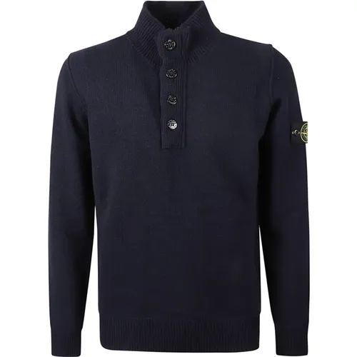 Stylischer Strickpullover für Männer , Herren, Größe: 2XL - Stone Island - Modalova