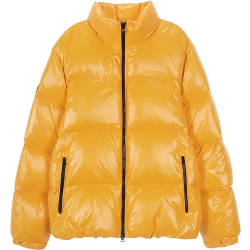 Light Orange Down Jacket Extra Slim , male, Sizes: XL - duvetica - Modalova