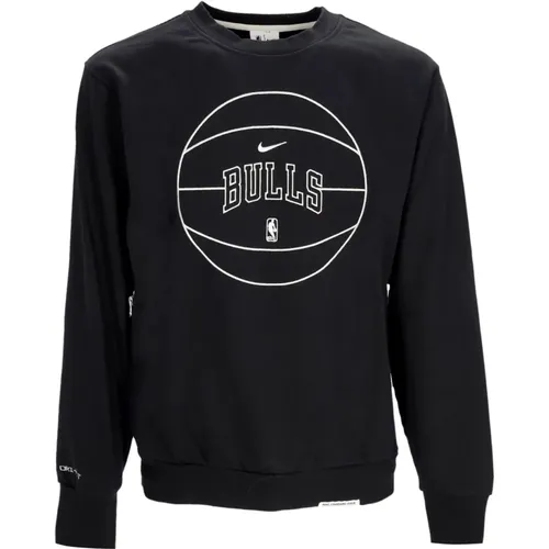 Chicago Bulls Crewneck Sweatshirt , Herren, Größe: 2XL - Nike - Modalova