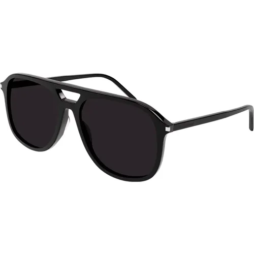 Grey Sunglasses SL 476 , male, Sizes: 58 MM - Saint Laurent - Modalova